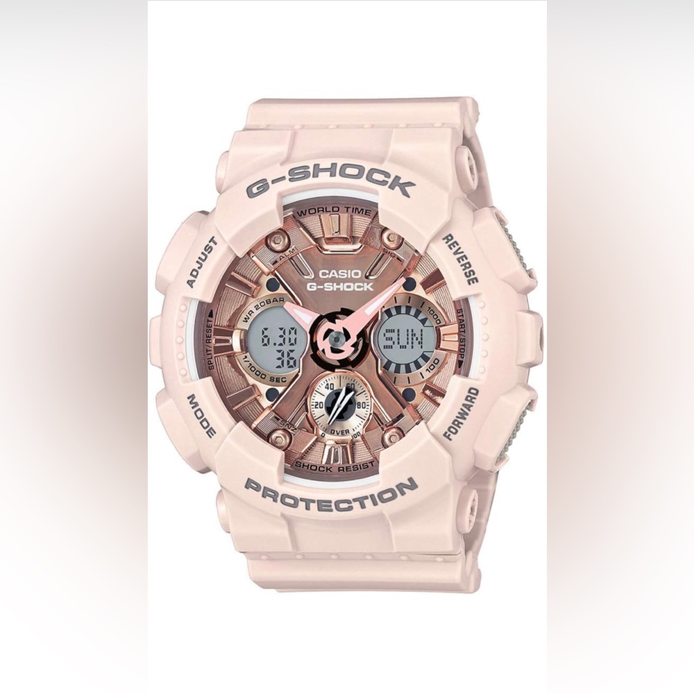 Casio GMA-S120MF-4ACR G-Shock Women's Watch - Rose Gold